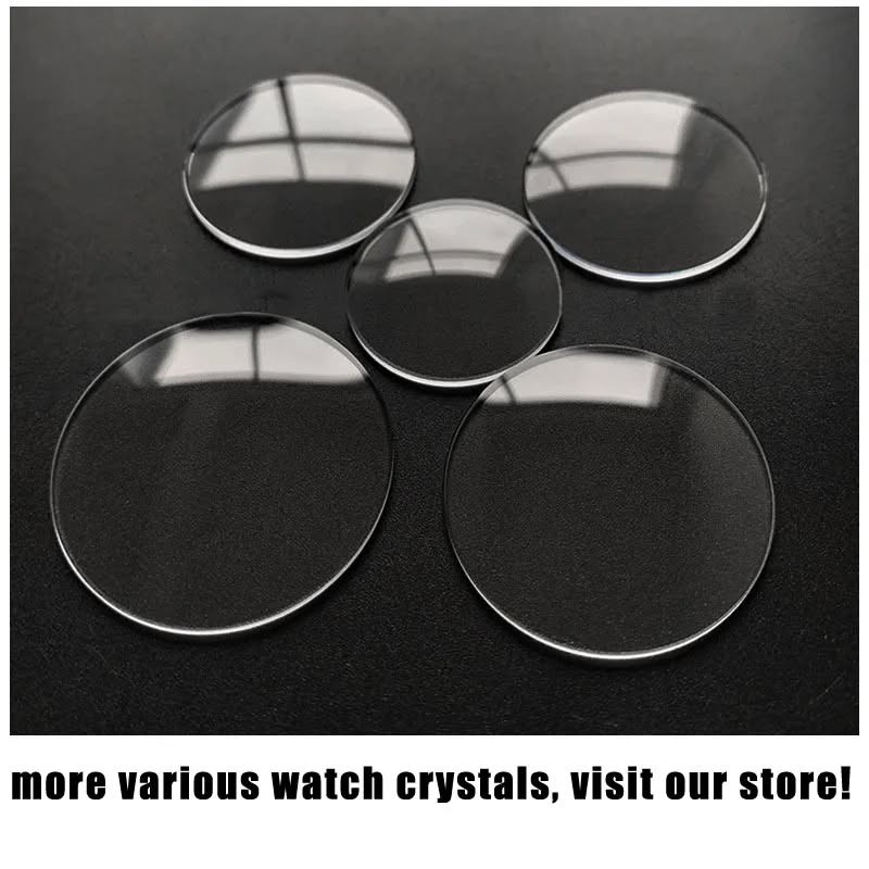Mineral Glass 1.5mm Thick Double Domed Diameter 20mm ~ 22mm