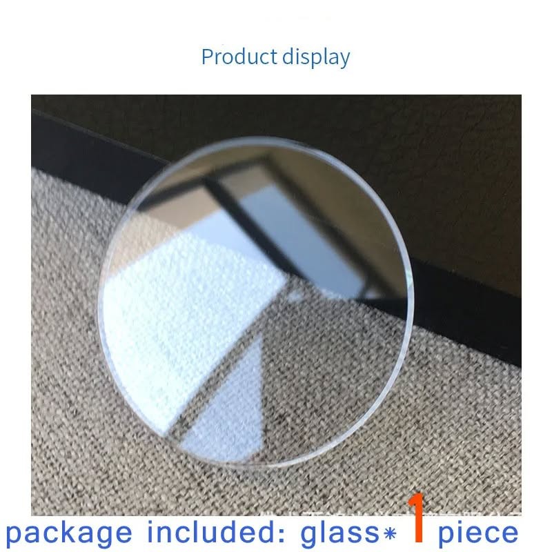 Mineral Glass 1.5mm Thick Double Domed Diameter 20mm ~ 22mm