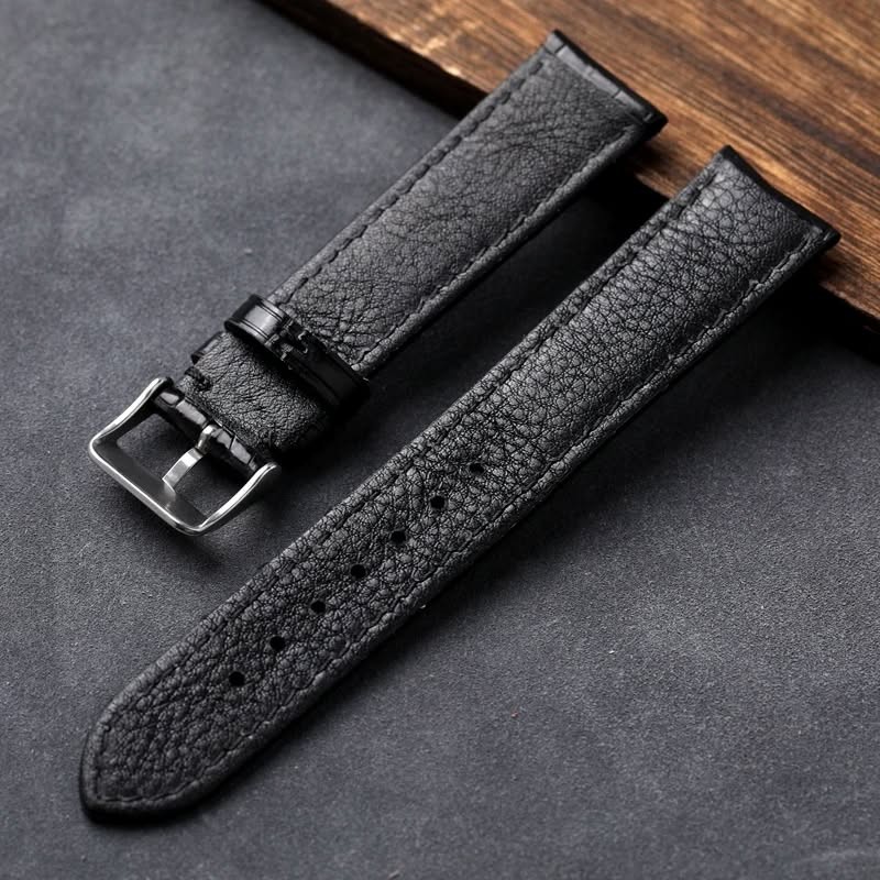 Handmade Alligator Watchband Leather Strap 18 19 20 21 22MM Vintage Style
