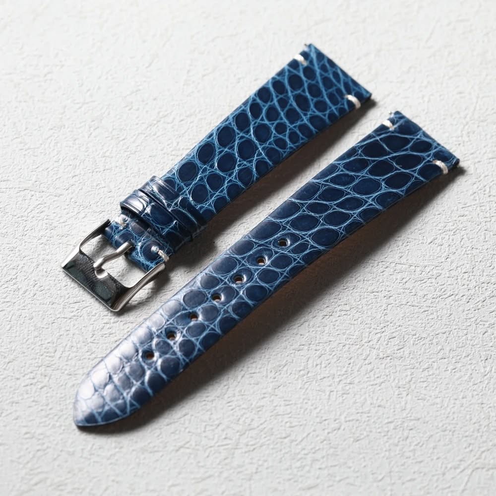 High-end crocodile leather strap quick-release leather strap