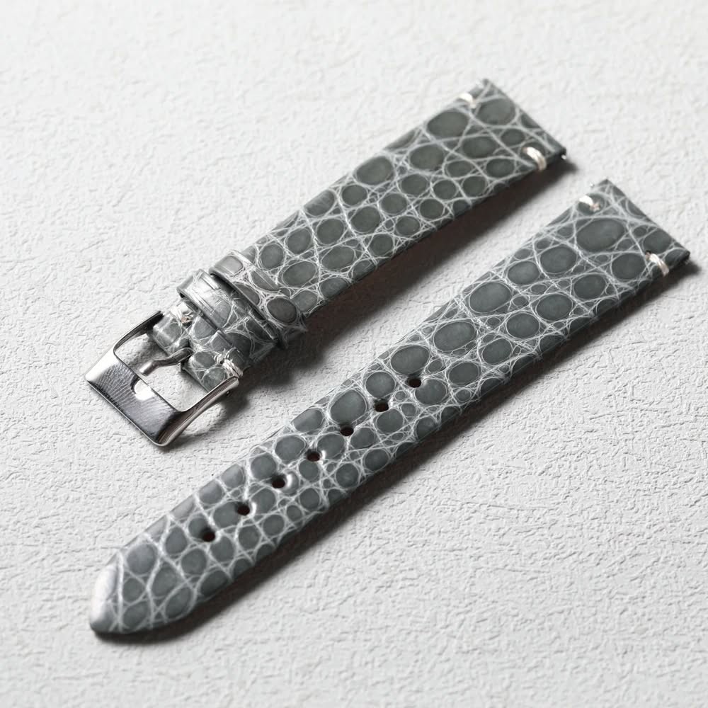 High-end crocodile leather strap quick-release leather strap